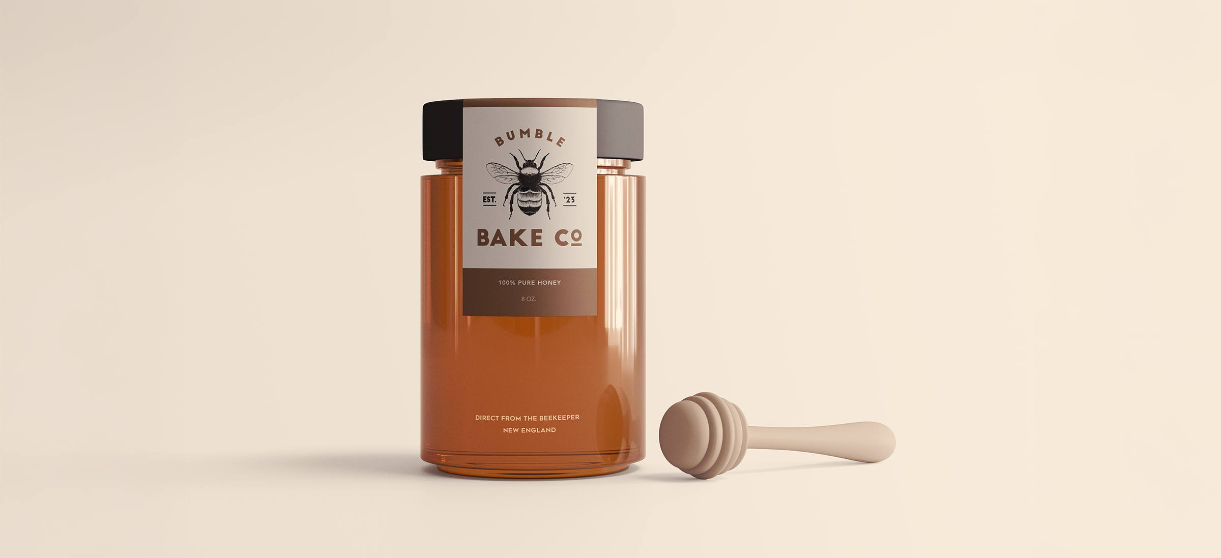 Bumble Bake Co. Honey Jar
